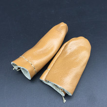 Agulha para cobrir dedos em couro 2 peças, ferramenta para cobrir dedos em feltro, cobertura para lã diy, cor aleatória 2024 - compre barato