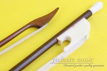 one 5 #  Brazilwood  Baroque   violin bow  High Quality 1pcs   4/4 Violin Bow Style bone Straight 2024 - buy cheap