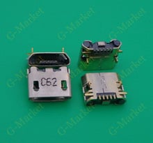 Novo conector para carregador micro usb, conector para nokia lumia 610 n610 plugue dock port, frete grátis 10x 2024 - compre barato