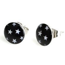 18 pairs 10mm Stars Symbol Stainless Steel Stud Earrings for Women, boucle d'oreille oorbellen pusety earings fashion jewelry 2024 - buy cheap