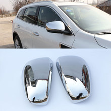 Jameo Auto 2Pcs Car Chrome Rearview Rear View Mirror Protection Cover Stickers for Renault Koleos Samsung QM6 2017 2018 Parts 2024 - buy cheap