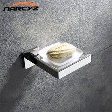 New Style Model Chrome Color 304 Stainless steel soap dish simple bathroom soap dish Wall mountl bathroom accessories 9158K 2024 - buy cheap