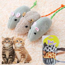Vivid Mouse Cute Fur Toys Mini Cat Toy Kitten Playing False Funny 3Pc Plush Pet 2024 - buy cheap