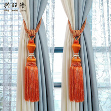 XWL-correas de borla para cortina, cintas colgantes, hebilla de soporte, accesorio para decoración de cortinas, 2 uds. 2024 - compra barato