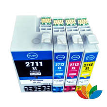 4Pack for 27XL Compatible Ink Cartridge For Epson T2711- T2714 WorkForce WF-3640 DTWF Printer 2024 - buy cheap