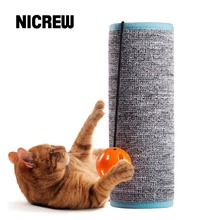 NICREW Cat Scratch Board Toy Sisal Cat Scratching For Cats Protecting Furniture Grind Claws Cat Scratcher Toy Mat With Bell 2024 - buy cheap
