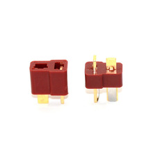 10 pairs Golden grip slip T plug Deans connector Anti-skid For RC ESC Lipo Battery 2024 - buy cheap