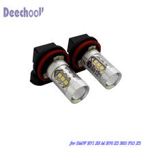 deechooll 2pcs H11 H8 Car LED Lights Bulb for BMW E71 X6 M E70 X5 E83 F25 X3, Canbus 50W 16SMD Fog Light Driving Light Bulbs 2024 - buy cheap