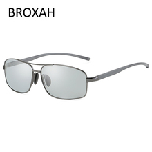 Photochromic Sunglasses Men Polarized 2019 Okulary Metal Driving Sun Glasses Pilot Sunglasses Male Shades Lunettes Soleil Homme 2024 - buy cheap