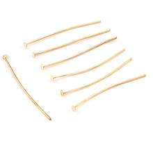 Factory Fashion Cheap 16mm~45mm Flat Head Pins Rose Gold Flat Head Pins Findings DIY Jewelry Making Jewelry Accessories 2024 - buy cheap