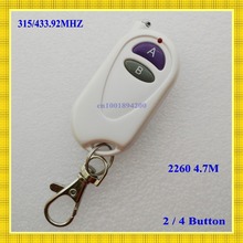 Transmissor de controle remoto sem fio, controlador de rf com antena k-2/3/4, acessório profissional para modelos pt2260 315/433mhz