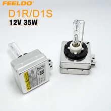 FEELDO-faros bombilla HID de xenón, repuesto OEM, 4,3 k-10k # FD-4019, 1 par, D1S/D1R/D1C 2024 - compra barato