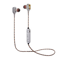 Auriculares deportivos de graves pesados, inalámbricos por Bluetooth 4,2, auriculares deportivos con controlador dinámico Dual, auriculares con micrófono para música 2024 - compra barato