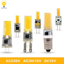 LED G4 G9 Lamp Bulb AC/DC Dimming 12V 220V 6W 9W COB SMD LED Lighting Lights replace Halogen Spotlight Chandelier 2024 - buy cheap
