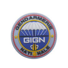 PVC French Gendarmerie GIGN Nationale French military Tactical patch armband patch special force for jacket diameter 8cm 2024 - buy cheap