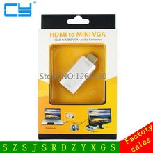 HDMI a VGA con Cable de Audio, adaptador de HDMI a VGA macho a hembra 1080p, convertidor de HDMI a VGA para PC/TV/Xbox 360 PS3 2024 - compra barato