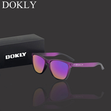 Dokly Real Polaroized Sunglasses Men and women polarized sunglasses Square Sun Glasses eyewear Oculos De Sol 2024 - купить недорого