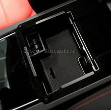 Jaguar XF 2009-2017 compartimento de almacenamiento de apoyabrazos Central contenedor bandeja porta accesorios del coche organizador del coche de estilo 2024 - compra barato