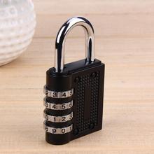 4 Dial Digit Password Lock Combination Suitcase Luggage Lock Metal Code Padlock Zinc Alloy Cupboard Cabinet Locker 2024 - buy cheap