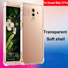 Luxury Shockproof Clear Soft Case For Huawei Mate 10 Pro Phone Case Silicone Back Cover For Huawei Mate 10Pro BLA-AL00 TPU Shell 2024 - buy cheap