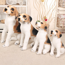 lovely squatting beagle dog plush toy soft doll children's toy Christmas gift b1504 2024 - buy cheap