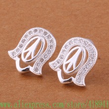 Wholesale Silver Plated earrings , Silver Plated fashion jewelry ,  /cbaaksha dsiamjpa E364 2024 - buy cheap