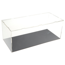 MagiDeal Clear Acrylic Display Box Dustproof Show Case with Black Base for Car Model Anime Figures 2024 - buy cheap