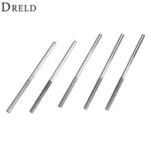 5Pcs/lot Dremel Accesories Mini Drill Diamond Grinding Head 3mm Shank Bur Bit Set Grinding Tool For Dremel Rotary Tool Polishing 2024 - buy cheap