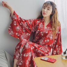 Japanese kimono traditional dress kimonos woman 2018 obi haori geisha costume traditional japanese kimonos cosplay TA454 2024 - buy cheap