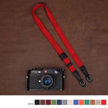 cam-in 1441-1455 Universal Camera Strap Neck Shoulder Carring Belt 15 colors Comfortable cotton and soft leather 2024 - buy cheap