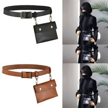 Fashion Women Bum Bag Fanny Pack Travel Waist Money Belt Hiking Festival Leather Wallet Mini Round Ring Envelope Shoulder Purse 2024 - buy cheap