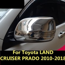 Car Rear-view Mirror Covers Shell Rearview Mirror Edge Guards Cover Exterior decoration For Toyota LAND CRUISER PRADO 2010-2018 2024 - buy cheap