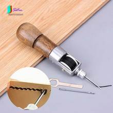 Leather craft Tool Super Carving Wax Line Hand Made Leather Tools Art Needle Sewing Machine 133mm S0391H 2024 - buy cheap