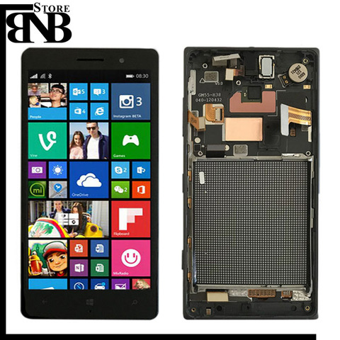 Оригинальный ЖК-дисплей с дигитайзером сенсорного экрана в сборе для Nokia Lumia 830, бесплатная доставка 2022 - купить недорого