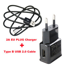 Power Adapter Mobile Phone EU Travel Charger 2.1A+USB Data Cable For HTC One M8 E8 M9 M9+ M9 Plus,E9+. M8S 2024 - buy cheap