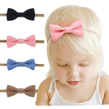 Cute 4pcs/set Kids Baby Toddler Infant Turban Knot Headband Bow Hairband Head Band 2024 - buy cheap