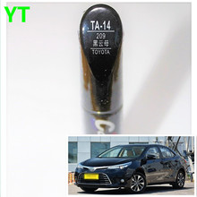 Car scratch repair pen, auto paint pen black color for Toyota Vios Corolla Reiz vois highlander Crown RAV4 Camry Yaris 2024 - buy cheap