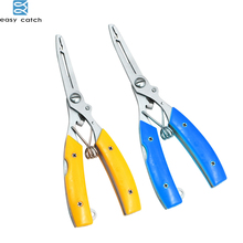 Stainless steel Fishing Pliers Crimping sleeve tool Split rings tackle Cutters Fishing Hooks Remover 2024 - buy cheap