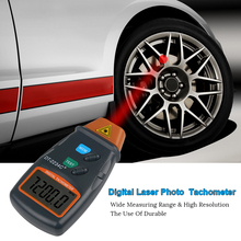 Tacómetro láser Digital sin contacto, velocímetro, medidor de velocidad, RPM, 2,5 a 99999 RPM 2024 - compra barato