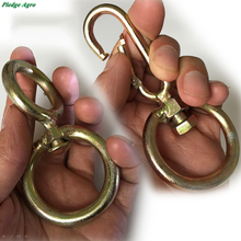 Alicates de anillo para piercing de nariz de Toro, equipo de cría de plantas grandes de ganado, instrumento de tracción, hebilla giratoria 2024 - compra barato