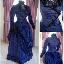Vestido de fiesta victoriano Gótico/Civil War, vestido de fiesta de Bella del Sur, para Halloween, en oferta, R-155 2024 - compra barato