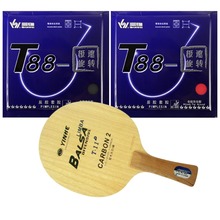 Galaxy YINHE T-11+ Blade With Sanwei T88-Top speed Rubbers for a Racket Shakehand long handle FL 2024 - buy cheap