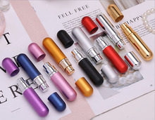 Mini refillable Atomizer 5ml 5cc Metal Spray Bottle Parfume Bottle Scent Atomizer Perfume Bottle 10pcs 2024 - buy cheap