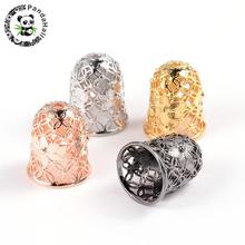 50 Uds. De cascabel hueco con flor de Metal, tapas de extremo de cuentas de latón para fabricación de joyas DIY, accesorios DIY, mezcla de accesorios de 15x12mm 2024 - compra barato