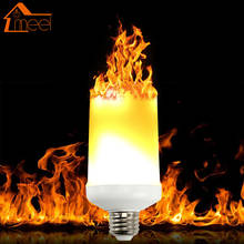 E27 Led Flame Lamps Fire Effect Light Bulb 220V 110V Led Fire Bulb Effect Flickering Emulation Flame Light Lampada 2024 - buy cheap