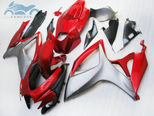 Custom Injection Fairing kits for Suzuki GSXR 600 06 07 K6 750 motorcycle fairings parts GSXR750 2006 2007 red gun gray 2024 - buy cheap