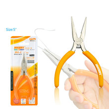 JAKEMY 5" Needle Nose Pliers High Hardness CR-V Long Nose Pliers Wire Cable Cutters Cutting Electrician Hand Tools 2024 - buy cheap