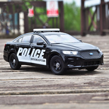 1:24 Ford Taurus Police Alloy Car Model Toy  Diecast  Car Vehicles  Gift For Children kids 2024 - buy cheap