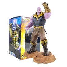 24cm Avengers Infinity War Thanos Artfx+ Statue 1/10 Scale Pre-painted Figure Toys PVC Collection Model Doll 2024 - compre barato