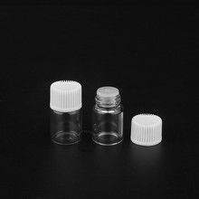 Envío Gratis herramientas de maquillaje 2ml botella de vidrio transparente 2cc pequeño vial con cuentagotas para Perfume/muestra/aceite esencial embalaje 100 unids/lote 2024 - compra barato